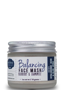 Balancing Face Mask + Blueberry & Chamomile {now with Hyaluronic Acid!}