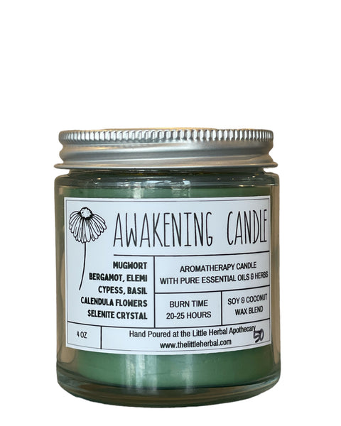 Awakening {Aromatherapy & Crystal Candle}