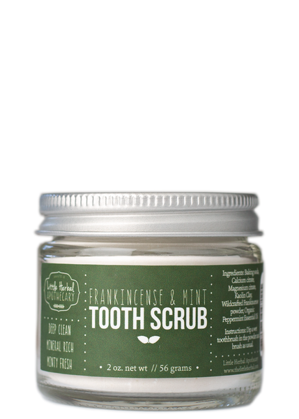 Frankincense & Mint Tooth Scrub