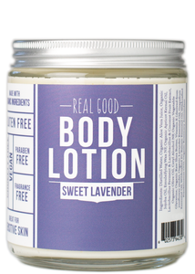Real Good Body Lotion / Sweet Lavender {new packaging!}