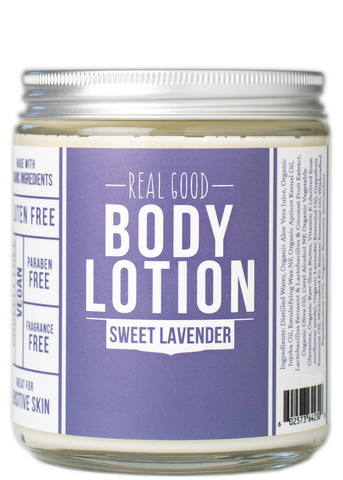 Real Good Body Lotion / Sweet Lavender {new packaging!}
