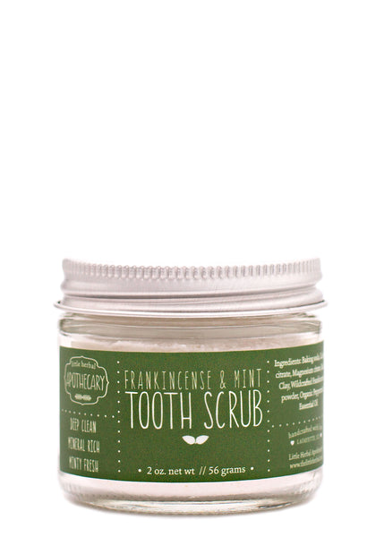 Frankincense & Mint Tooth Scrub