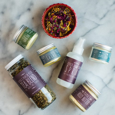 pregnacy, birth and postpartum herbal care