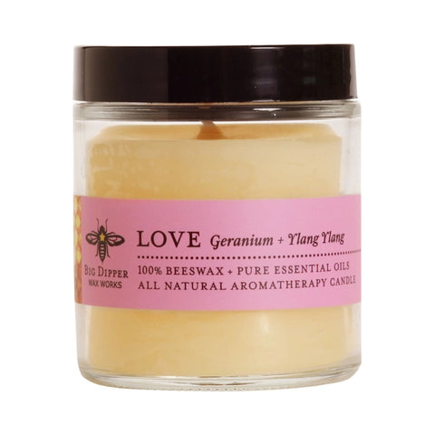 Aromatherapy Glass Candles {Big Dipper Wax Works}