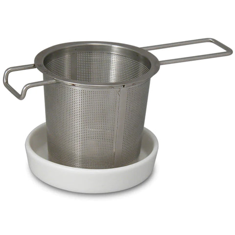 FORLIFE Tea Strainer & Dish Set