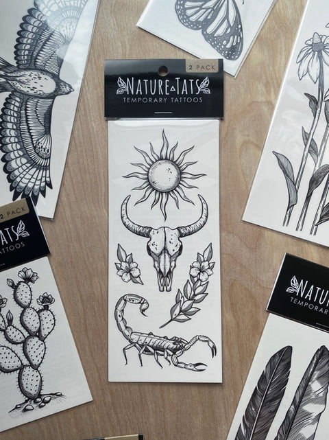Nature Tats Temporary Tattoos
