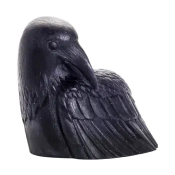 Crow Beeswax Candle