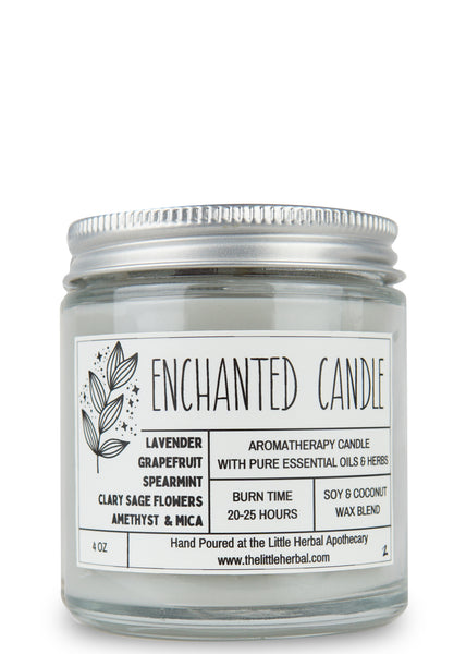 Enchanted {Aromatherapy & Crystal Candle}