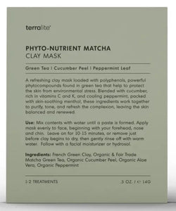 Phyto-Nutrient Matcha Clay Mask