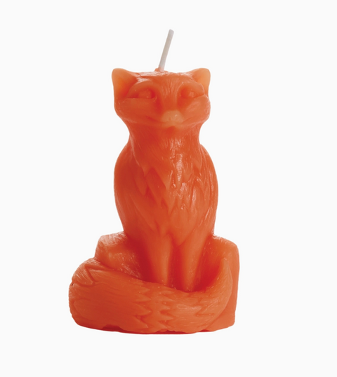Fox Beeswax Candle