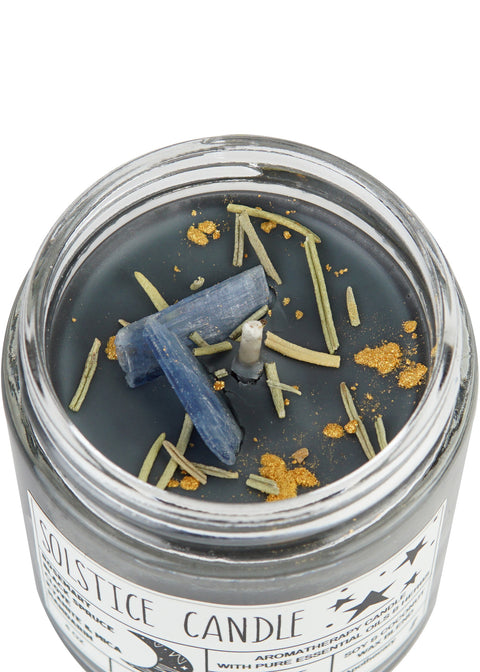 Solstice {Aromatherapy & Crystal Candle}