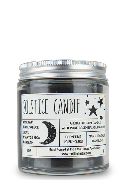 Solstice {Aromatherapy & Crystal Candle}