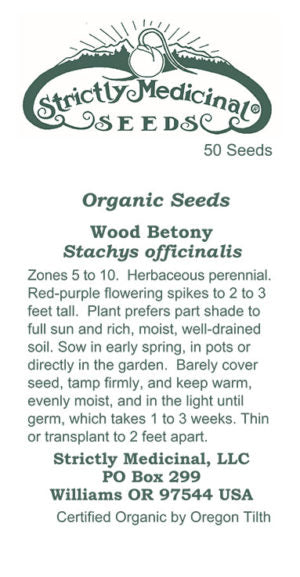 Medicinal Seed Packets