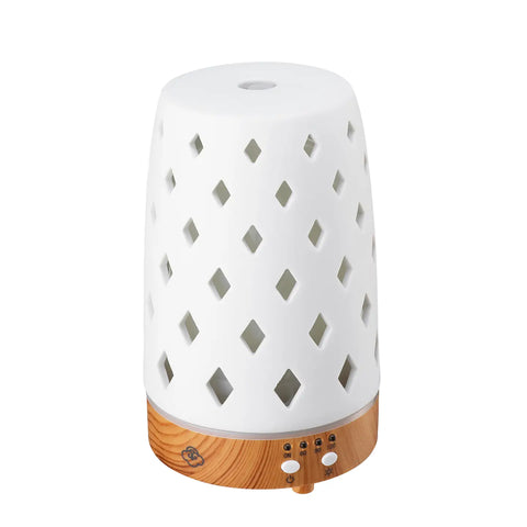 Diamond White Ceramic Ultrasonic Diffuser