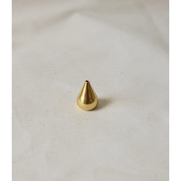 Brass Water Drop Shape Incense Holder