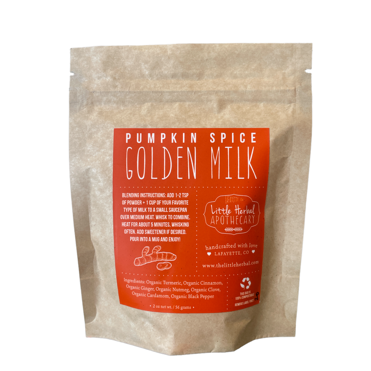 Pumpkin Spice Golden Milk {New Seasonal Product!}