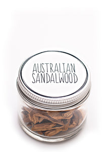 Australian Sandalwood Chips 1oz Jar
