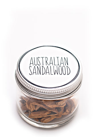 Australian Sandalwood Chips 1oz Jar