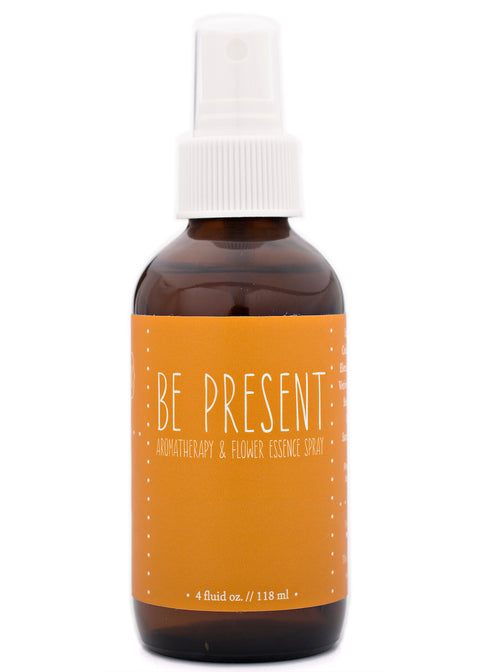 Be Present Aromatherapy Flower Essence Spray