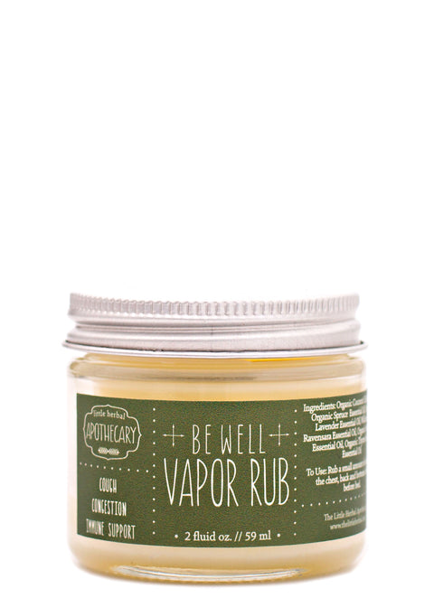 Be Well Vapor Rub Be Well Vapor Rub