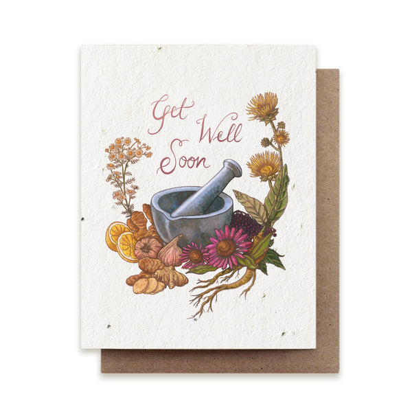 Plantable Greeting Card {The Bower Studio}