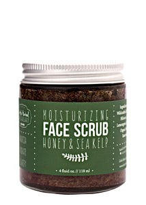 Moisturizing Face Scrub {with Honey & Holy Basil}