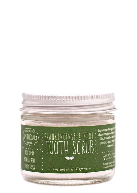 Frankincense & Mint Tooth Scrub